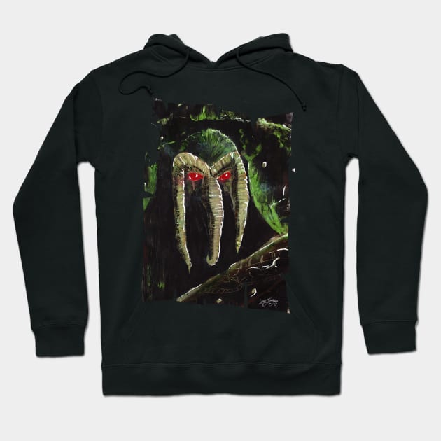 Swamp Monster Hoodie by lucafon18